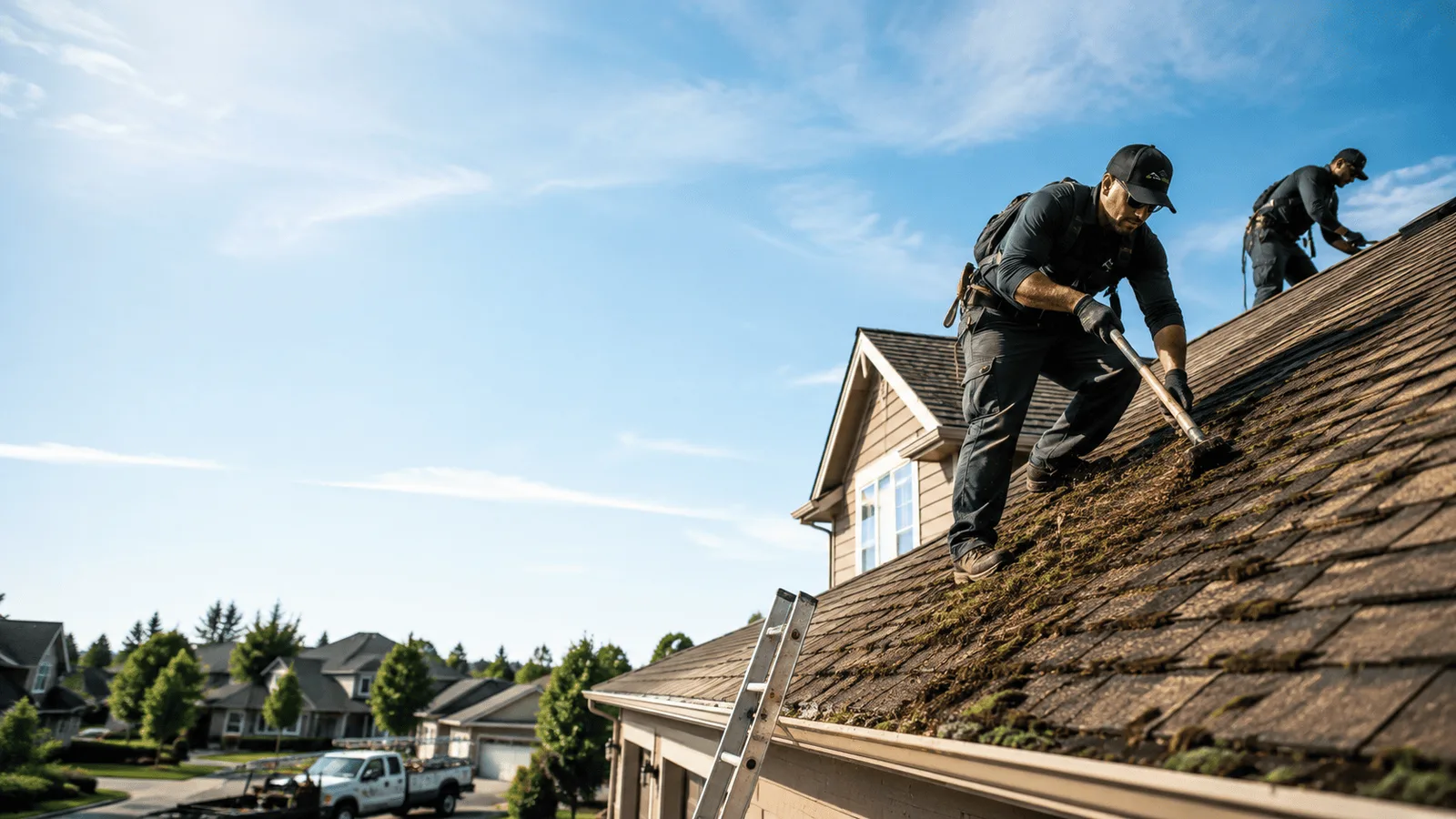 Roof Moss Removal in Fallston, MD near me